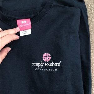 Simply Southern dog T shirt size small